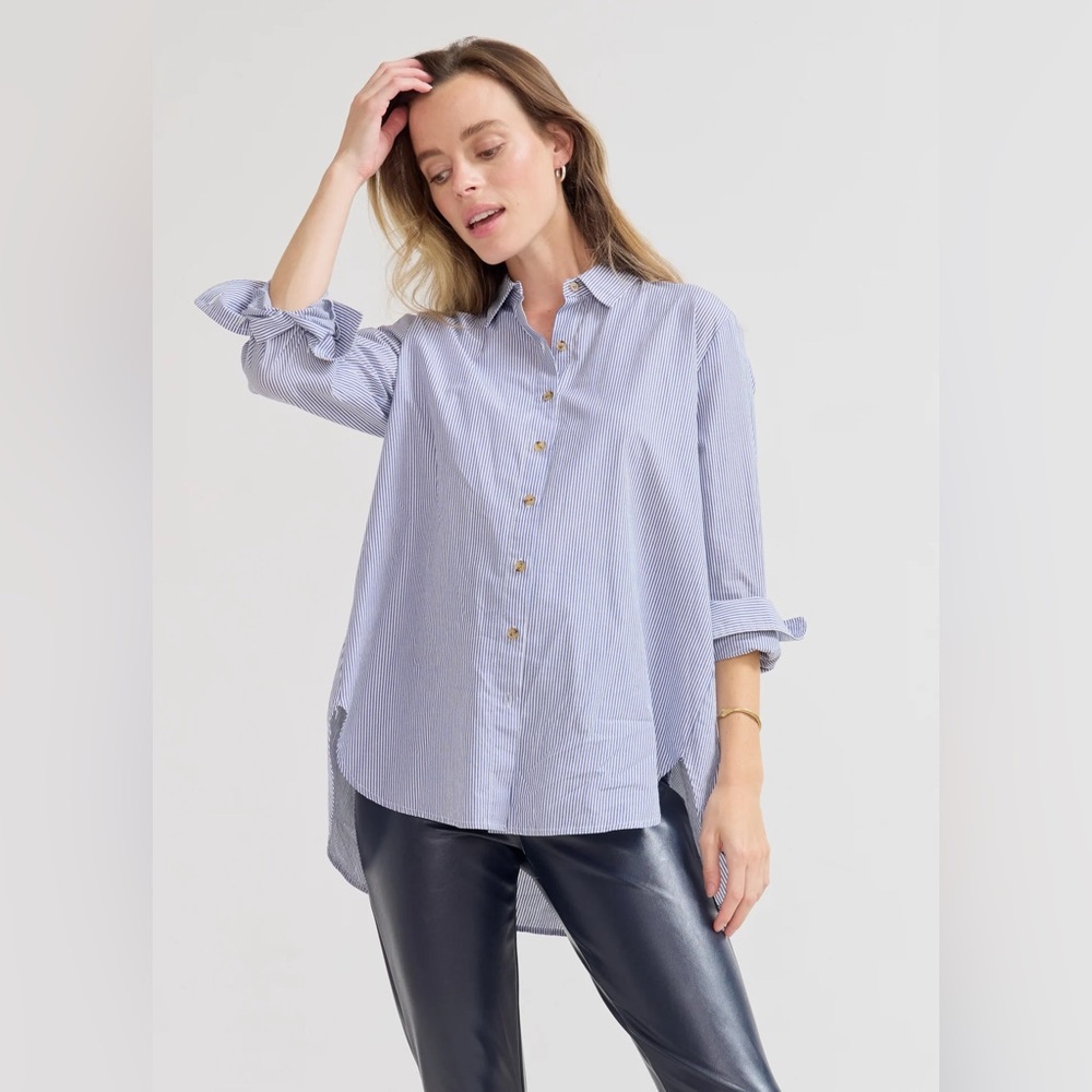 Hatch maternity button down - image 1
